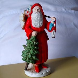 Porcelain Santa Clause figurine